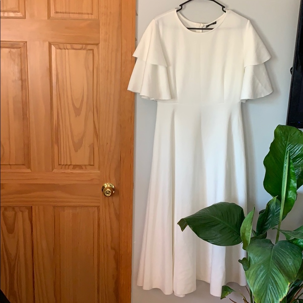 White dress
